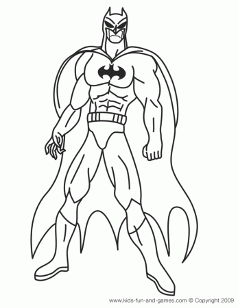 Batman Coloring Pages | Rsad Coloring Pages