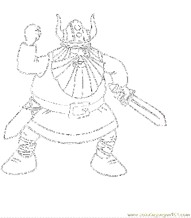 Coloring Pages Vicky The Viking001 (Cartoons > Others) - free 