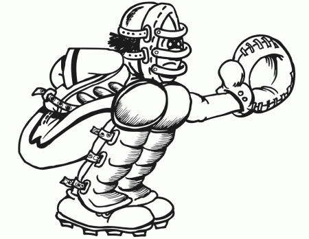 Cool Catcher Coloring Page | Image Coloring Pages