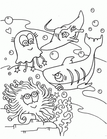 Octopus Free Coloring Pages For Kids Octopus Coloring Pages 257369 