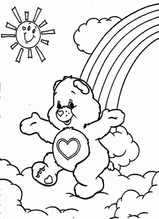 care bear cocare bear Colouring Pages