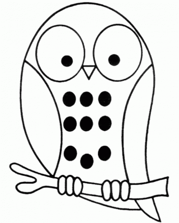 Cute-Cartoon-Owl-Coloring- 