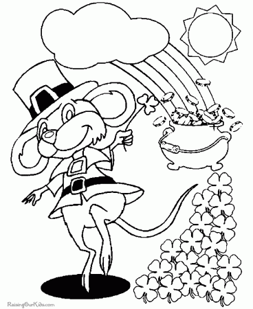 Leprechaun Printables - 008
