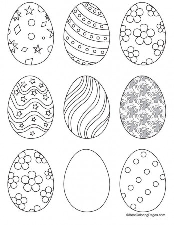 Free Printable Colouring Pages Easter 2014 | StickyPictures