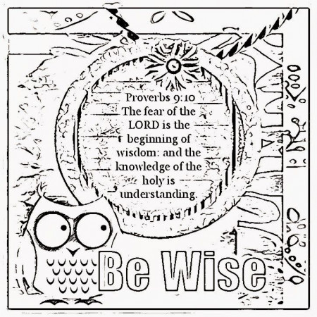 Childrens Gems In My Treasure Box: Wisdom Coloring Sheets 2