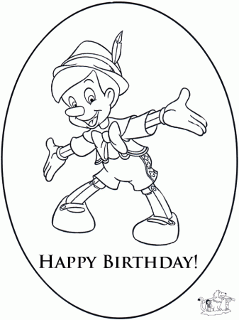 Happy Birthday Coloring Pages | Free coloring pages