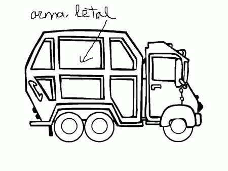 garbage truck coloring pages pictures imagixs