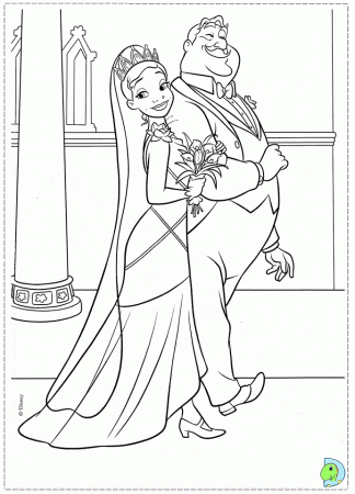 PRINCESS FROG Colouring Pages (page 3)