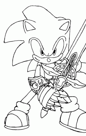 Coloring Pages Terrific Sonic The Hedgehog Coloring Pages 188913 
