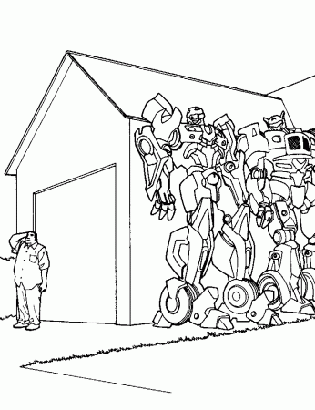 Coloring Page - Transformers coloring pages 24