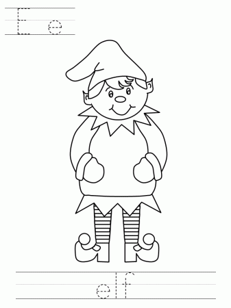 Elf On The Shelf Coloring Pages 364 | Free Printable Coloring Pages