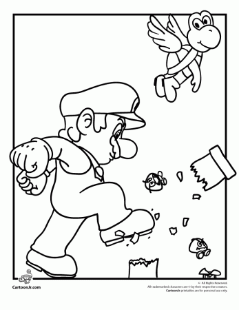 Mario coloring pages | color printing |colouring pages | coloring 