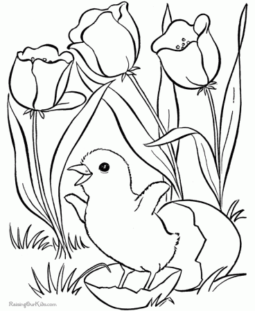 spring coloring book pages kite flying
