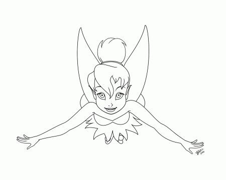 Tinkerbell And Friends Coloring Pages - Coloring For KidsColoring 