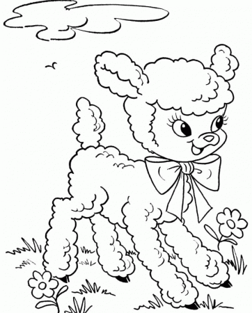 polar bear coloring page | Coloring Picture HD For Kids | Fransus 