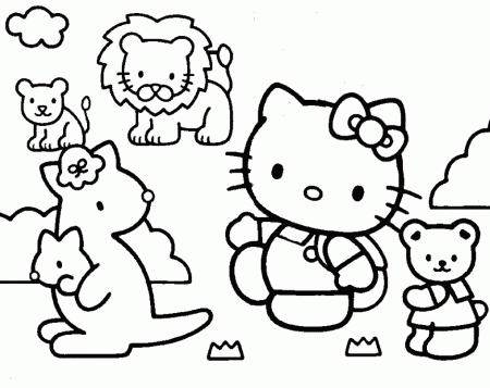 taking umbrellas coloring pages cartoon of set