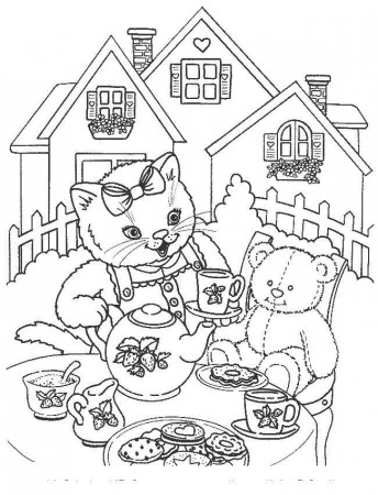 Aristocat Coloring Pages For Kids