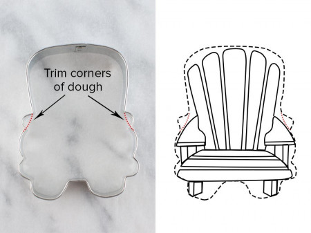 Summer Cookies: Beach Umbrellas and Chairs – Semi Sweet Designs