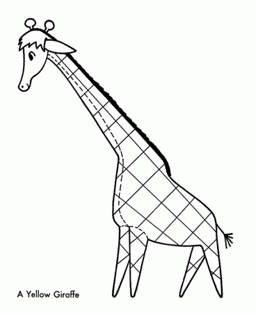 Christmas Toys Coloring Pages - Stuffed Giraffe Christmas Coloring 