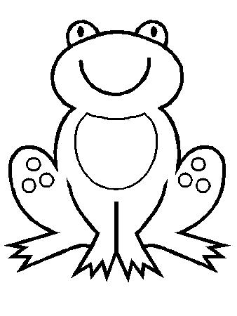 Cartoon Frog Coloring Pages - Cartoon Coloring Pages