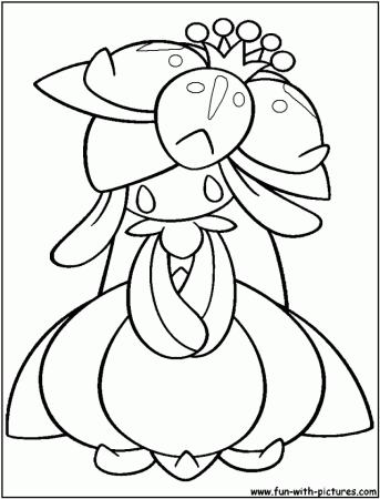 Lilligant The Pokemon Colouring Pages 287856 Te Amo Coloring Pages