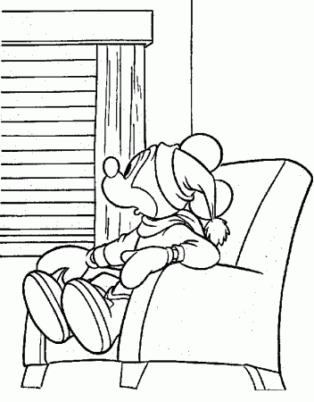 mickey mouse printable coloring pages | Disney coloring page