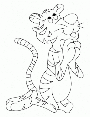 Tiger Coloring Pages and Book | UniqueColoringPages