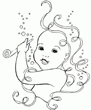 Baby Coloring Pages 12 | Free Printable Coloring Pages 