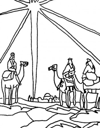 wise men Colouring Pages (page 3)