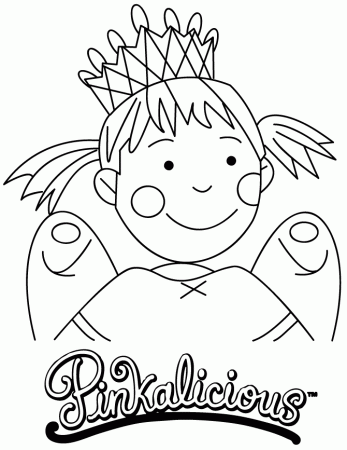 Free Printable Pinkalicious Coloring Pages | H & M Coloring Pages