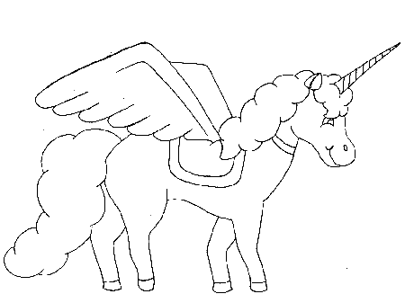 Unicorn Coloring Pictures | Cartoon Coloring Pages | Kids Coloring 