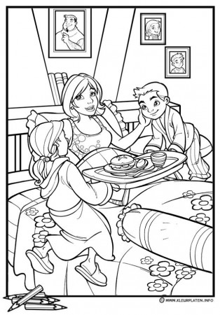 Mothers-day-coloring-16 | Free Coloring Page Site