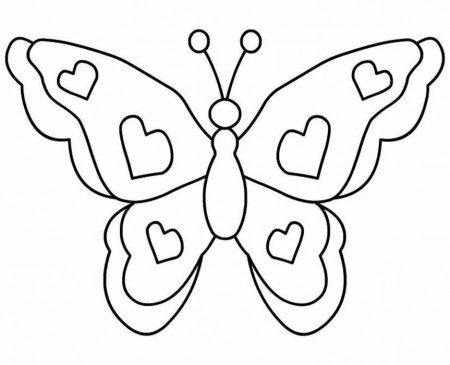 Butterflies Coloring Pages – 700×863 Coloring picture animal and 