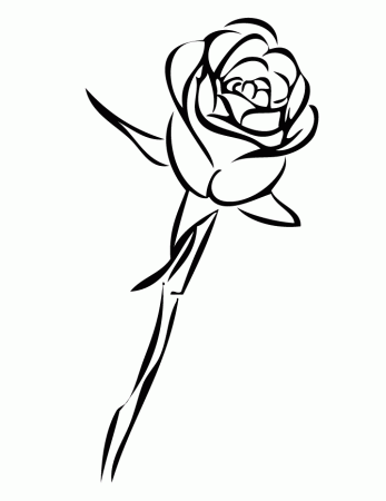 Rose Coloring Pages | ColoringMates.