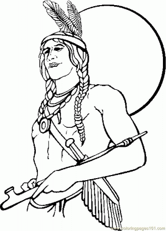 Native American Coloring Pages Printable | Printable Coloring Pages