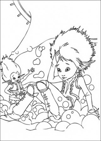 arthur and the minimoys coloring pages: images pictures