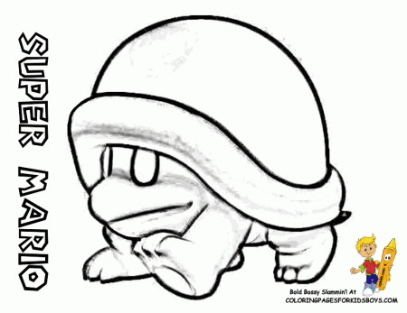cheep-cheep Colouring Pages (page 2)