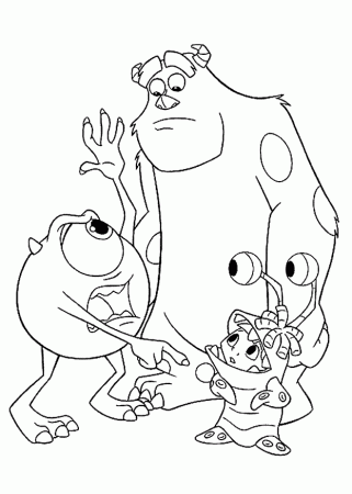 monsters more Colouring Pages