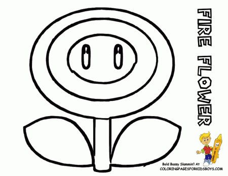 mario stars Colouring Pages (page 3)