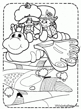 Strawberry Shortcake Coloring Pages strawberry-shortcake-coloring 