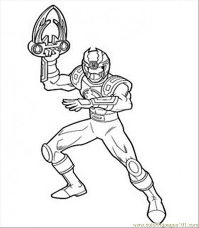 Coloring Pages Power (Cartoons > Power Rangers) - free printable 