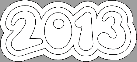 New Years Coloring Pages Digital Stamp Iswtx | demenglog.