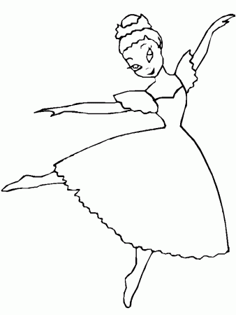 Ballet Coloring Pages | Birthday Printable