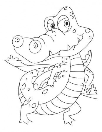 Crocodile dancing moov coloring pages | Download Free Crocodile 