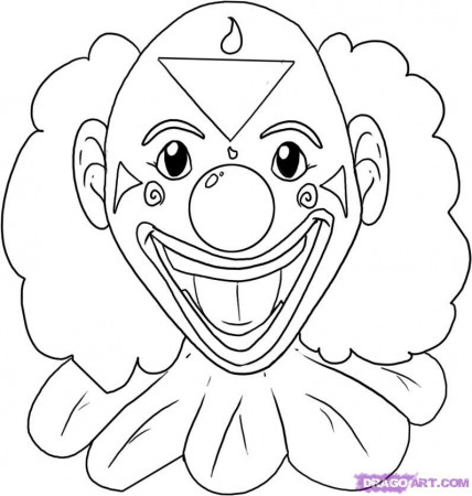 Clown Drawing | Free coloring pages