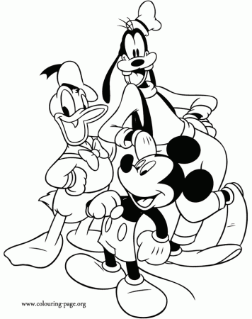 Related Pictures Goofy Donald Duck And Mickey Mouse In The Little 