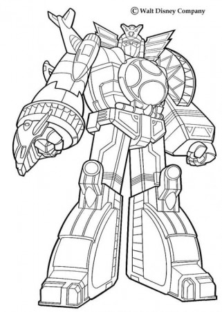 power rangers super samurai Coloriage