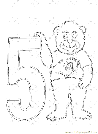 pages number education numbers printable coloring page