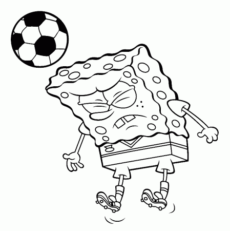bob football Colouring Pages