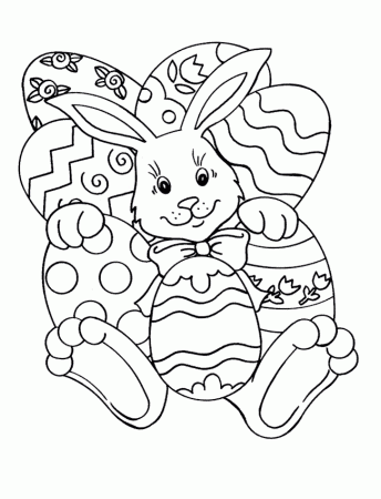 Easter Coloring Pages On Computer: Easter Coloring Pages On Computer